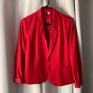Red blazer